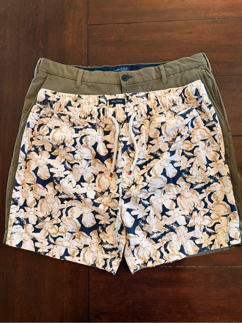Bundle of 2 Nautica Men's Shorts size 38w/ XL